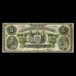 Canada, Bank of British North America, 5 dollars <br /> May 28, 1886