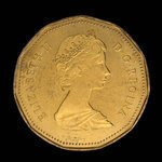 Canada, Elizabeth II, 1 dollar <br /> 1987