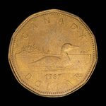 Canada, Elizabeth II, 1 dollar <br /> 1987