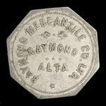 Canada, Raymond Mercantile Co. Ltd., 1 dollar <br /> September 15, 1944