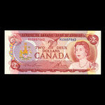 Canada, Bank of Canada, 2 dollars <br /> 1974