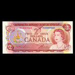 Canada, Bank of Canada, 2 dollars <br /> 1974
