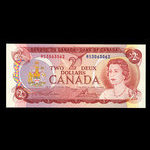 Canada, Bank of Canada, 2 dollars <br /> 1974