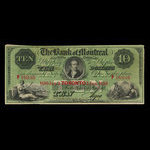Canada, Bank of Montreal, 10 dollars <br /> January 3, 1859