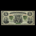 Canada, Bank of Montreal, 5 dollars <br /> January 2, 1888