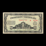 Canada, Alberta - Treasury Department, 1 dollar <br /> October 5, 1936