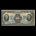 Canada, Imperial Bank of Canada, 10 dollars <br /> November 1, 1933