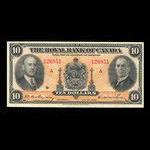 Canada, Royal Bank of Canada, 10 dollars <br /> January 2, 1935
