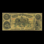 Canada, Bank of Toronto (The), 5 dollars <br /> February 1, 1906