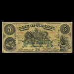 Canada, Bank of Toronto (The), 5 dollars <br /> July 1, 1890