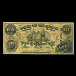 Canada, Bank of Toronto (The), 10 dollars <br /> June 1, 1892