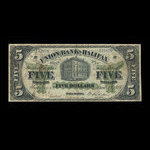 Canada, Union Bank of Halifax, 5 dollars <br /> April 1, 1900