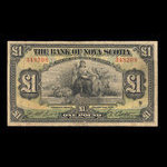 Jamaica, Bank of Nova Scotia, 1 pound <br /> January 2, 1930