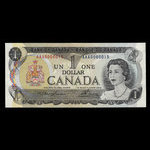 Canada, Bank of Canada, 1 dollar <br /> 1973