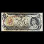 Canada, Bank of Canada, 1 dollar <br /> 1973