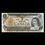 Canada, Bank of Canada, 1 dollar <br /> 1973