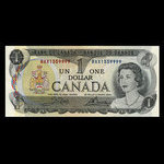 Canada, Bank of Canada, 1 dollar <br /> 1973