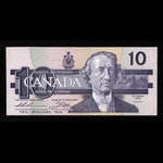 Canada, Bank of Canada, 10 dollars <br /> 1989