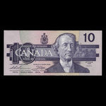 Canada, Bank of Canada, 10 dollars <br /> 1989