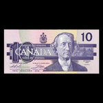 Canada, Bank of Canada, 10 dollars <br /> 1989