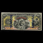 Canada, Canadian Bank of Commerce, 10 dollars <br /> January 2, 1892