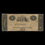 Canada, Bank of Montreal, 1 dollar <br /> March 1, 1825