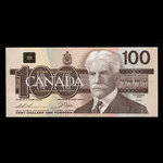 Canada, Bank of Canada, 100 dollars <br /> 1988