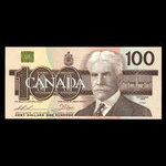 Canada, Bank of Canada, 100 dollars <br /> 1988