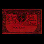 Canada, James Cox, 5 cents <br /> 1965