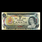 Canada, Bank of Canada, 1 dollar <br /> 1973