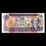 Canada, Bank of Canada, 10 dollars <br /> 1971