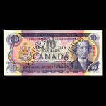 Canada, Bank of Canada, 10 dollars <br /> 1971