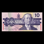 Canada, Bank of Canada, 10 dollars <br /> 1989