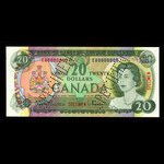 Canada, Bank of Canada, 20 dollars <br /> 1969