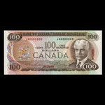 Canada, Bank of Canada, 100 dollars <br /> 1975