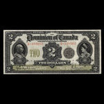 Canada, Dominion of Canada, 2 dollars <br /> January 2, 1914