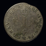 France, Louis XV, 2 sous : 1740