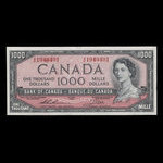 Canada, Bank of Canada, 1,000 dollars <br /> 1954