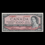 Canada, Bank of Canada, 1,000 dollars : 1954