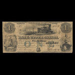 Canada, Bank of Upper Canada (York), 1 dollar <br /> January 1, 1853