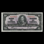 Canada, Bank of Canada, 10 dollars <br /> January 2, 1937