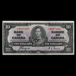 Canada, Bank of Canada, 10 dollars <br /> January 2, 1937