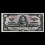 Canada, Bank of Canada, 10 dollars <br /> January 2, 1937