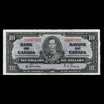 Canada, Bank of Canada, 10 dollars <br /> January 2, 1937