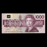 Canada, Bank of Canada, 1,000 dollars : 1988