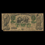 Canada, Bank of Montreal, 2 dollars : January 1, 1849