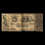 Canada, Merchants Bank (The), 1 dollar <br /> May 4, 1837