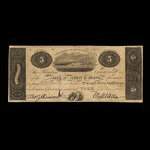 Canada, Bank of Upper Canada (York), 5 dollars : January 2, 1830