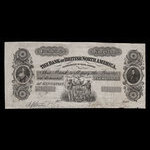 Canada, Bank of British North America, 1 dollar <br /> September 8, 1853