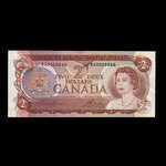 Canada, Bank of Canada, 2 dollars <br /> 1974